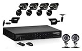 Lorex LH326501C8 Edge + 16-Channel 500GB DVR with 8 Weatherproof Night Visi ....