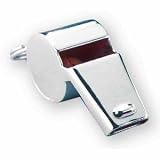 Markwort Nickel Plated 2 Whistles - 1 Dozen