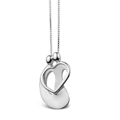 Loving Family® Sterling Silver Pendant – Couple