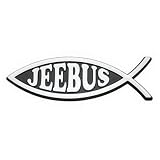 Jeebus Car Emblem