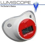Lumiscope 2019 Babytherm Baby Pacifier Thermometer, QTY: 1