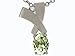 1.02 cttw Genuine Green Amethyst Pendant in 14k title=