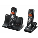 Uniden TRU9260-2 5.8 GHz Digitial Cordless Phone Bundle with Call Waiting Caller ID and... by Uniden
