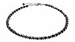 Black Crystal Anklet