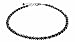 Black Crystal Anklet