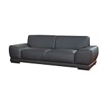 ROLLER Sofa DAMIO schwarz, 2-Sitzer style= ROLLER Sofa DAMIO schwarz, 2-Sitzer