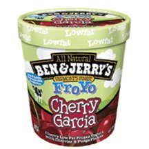 Ben And Jerry’s Cherry Garcia Frozen Yogurt, Size: 8/ Pint