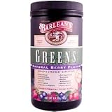 Barlean's Organic Oils Barlean's Berry Greens, 9.4-Ounce Bottle