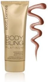 Scott Barnes Body Bling Platinum- Moisturizing Shimmering Body Lotion by Scott Barnes