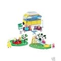 PEPPA PIG'S HOLIDAY PLAYSET INC 10 FIGURES, CAMPERVAN, SLIDE, ROUNDABOUT