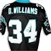 DeAngelo Williams autographed Football Jersey (Carolina Panthers)