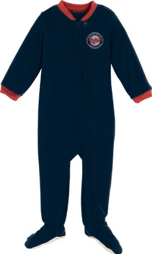Minnesota Twins Navy adidas Newborn/Infant Blanket Sleeper