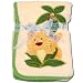 Jungle Babies Coral with Appliqued Blanket
