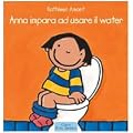 Anna impara ad usare il water