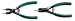 SK Hand Tools 7652  SureGrip External Straight 0 Tip Retaining Pliers with .070 Tips