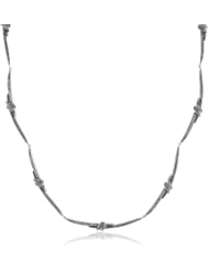 Judith Jack "Paradise" Marcasite Crystal Knot Collar Necklace, 18"