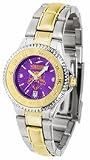 Weber State Wildcats Competitor AnoChrome Ladies Watch with Two-Tone Band