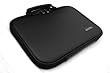 HP 2133-KX870AT / KX869AT / KX868AT 8.9" Mini-Note PC Premium Memory Foam Pouch Case - (Black)