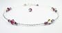 Damali .925 Sterling Silver Anklets Ruby - July - Swarovski Crystal Ankle Bracelets
