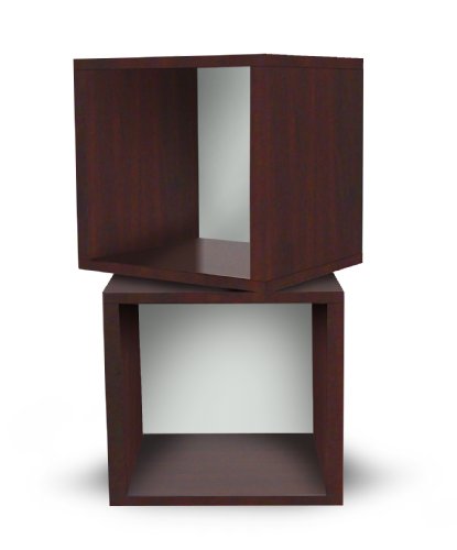 Way Basics Eco Friendly Quad Cube Storage, White
