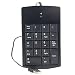 USB Numeric 10-Key Slim Keypad (Black) Image