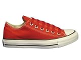 Converse Chuck Taylor All Star Lo Top Red Canvas Shoes with Extra Pair of Red Laces