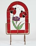 Gallery Art Glass Ladybugs 3-D Windows