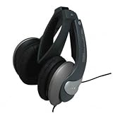 Audio Headset,Foldable,Noise Canceling,5 Cord,Gray/Silver