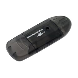USB 2.0 High Speed Memory Card Reader Writer for SD SDHC MiniSD MiniSDHC MMC rsMMC