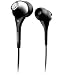 Philips SHE 9503 InEar Ohrh�rer (Ger�uschd�mmung, Goldstecker, Ohrkappen in 3 Gr�ssen), schwarz