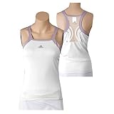Adidas Edge Tank-White/Mauve Tint