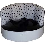 Comfy Toddler Booster Seat - color:Black/White