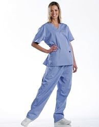 Unisex Scrub Set - 2 Pocket Top, 3 Pocket Pants #UX02SET
