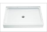 Sterling 72121100-47 Ensemble Shower Receptor Only Alcove 48 x 34, Almond