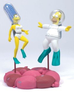 Marge & Homer In the Belly of the Boss McFarlane The Simpsons Series 1 Action Figure