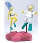 The Simpsons Action Figures Series 1 - In the Belly of the Boss: Marge & Homer Simpson figures