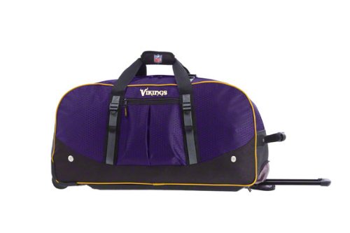 Minnesota Vikings Rolling Duffel Bag