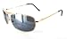 MACH 5 Men's Aviator-style designer Bifocal Sunglasses for youthful and active people who need to read cell phones, maps, directions, etc. while they drive, work, read, travel or play sports in the sun.
