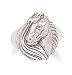 Horse With Mane Ring