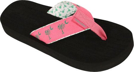 Tidewater Sandals Women's Pink Linen Palmetto