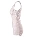 Surenow 50s Retro Conservative One Piece Elegant Monokinis Swimsuit Slim Fit Girl