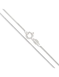 Sterling Silver Magic Snake Chain .8mm Solid 925 Italy Brazilian Necklace 36"