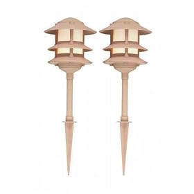 LiteSounds LVL2000-S Lights Commercial Grade Die Cast Aluminum Sandstone 1 Pair