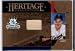 2005 Diamond Kings Heritage Collection Bat #14 Harmon Killebrew - Minnesota Twins (Piece of Authentic Game-Worn Jersey - Serial #'d to 100) (Baseball Cards)