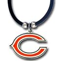 Chicago Bears Pendant Sculpted Pewter with Necklace
