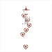 Baby : DANCING HEARTS WINDCHIME B38-431