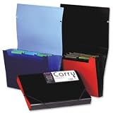 Electronics : Rexel Carry Expander File 6 Pockets A4 Translucent Blue A4