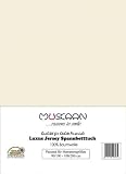 Produkt-Bild: Jersey Spannbettlaken 100% Baumwolle in der Farbe natur 90/190 - 100/200cm