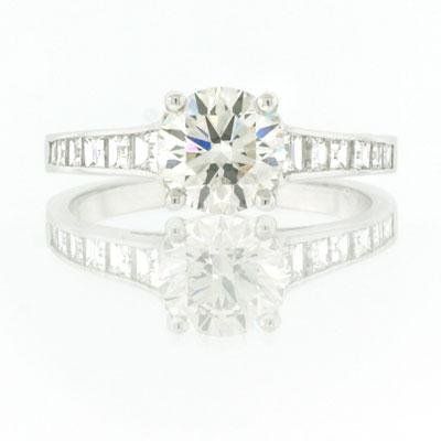 2.35ct Round Brilliant Cut Diamond Engagement