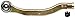 ACDelco Advantage 46A0636A Driver Side Outer Steering Tie Rod End